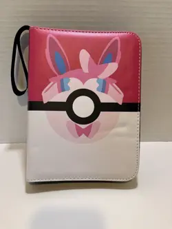 Pokemon Pink Card Binder *NEW* - Image 1