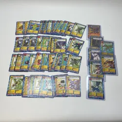 Vintage Digimon Digital Monsters Card Bundle Lot Cards Holo / Non Holo 1999 - Image 1