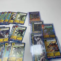 Vintage Digimon Digital Monsters Card Bundle Lot Cards Holo / Non Holo 1999 - Image 3
