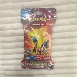 Pokemon XY Phantom Forces Sleeved Booster Pack English TCG 10 Cards Sealed - Image 1