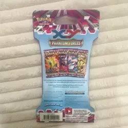 Pokemon XY Phantom Forces Sleeved Booster Pack English TCG 10 Cards Sealed - Image 2