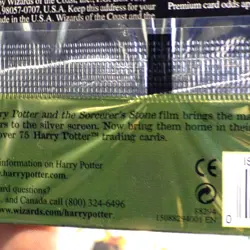 Harry Potter and the Sorcerers Stone Movie Trading Cards 2001 New Sealed Pack X3 - Image 5