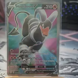 Pokemon TCG Houndoom v Darkness Ablaze Holo Card 178/189 Full Art - Image 1
