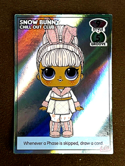 LOL Surprise! Dance Off #1-118 Snow Bunny Chill Out Club Rare Card - Image 1