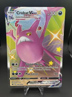 Crobat VMAX SWSH099 JUMBO OVERSIZED Black Star Promo Pokemon Card - Image 1