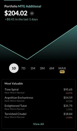 $200 Magic Gathering MTG Lot Of 5 Rare Cards Time Spiral Argothian Enchantress - Image 2