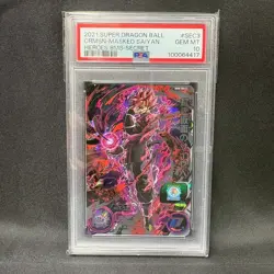 PSA 10 Crimson Masked Saiyan BM8-SEC3 Super Dragon Ball Heroes Card Japanese - Image 3