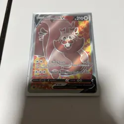 256/264 Greedent V - Fusion Strike - Full Art - Rare - Pokemon Card TCG - Image 1