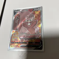 256/264 Greedent V - Fusion Strike - Full Art - Rare - Pokemon Card TCG - Image 2