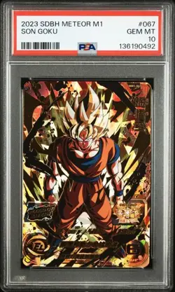 PSA 10 Son Goku MM1-067 2023 Super Dragon Ball Heroes Card Japanese - Image 1