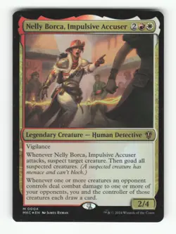 Nelly Borca, Impulsive Accuser M Commander: Murders at Karlov Manor 4 LP Foil Ma - Image 1