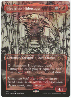 1x Heartless Hidetsugu MTG Secret Lair Lightly Played - Image 1