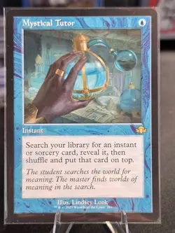 Mystical Tutor Retro Border Dominaria Remastered Rare - Image 1