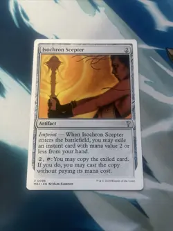 Isochron Scepter (White Border) Mystery Booster 2 Regular MTG NM - Image 1