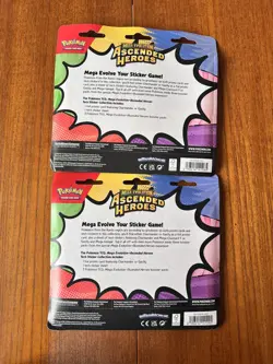 Pokemon TCG Ascended Heroes Tech Sticker Collection Set Of 2 Charmander Gastly - Image 4