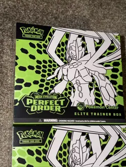 Pokemon Perfect Order Pokemon Center Elite Trainer Box ETB x 2 IN HAND SHIPS NOW - Image 2