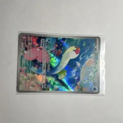 Pokemon Wiglett Illustration Rare Full Art Holo SV01 206/198 Basic 50 HP English - Image 3