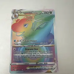 Dragonite VSTAR (Secret) 081/078 Pokemon GO Holo - Image 1