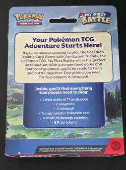 Pokemon My First Battle Mini Starter Deck Charmander & Squirtle Sealed New - Image 5