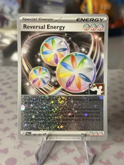 Pokemon TCG Reversal Energy Prize Pack Series Cards 192/193 Cosmos Holo Uncommon - Image 1