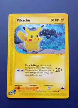 Pikachu 84/144 Skyridge - Non Holo - Pokemon TCG - NM - Vintage - Image 1