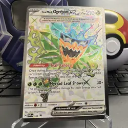 Pokemon Teal Mask Ogerpon ex 166 Scarlet & Violet Promo Full Art Holo Ultra Rare - Image 1