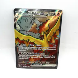Team Rocket's Moltres ex 208/182 Sv10: Destined Rivals Ultra Rare Pokemon TCG - Image 1