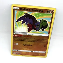 Radiant Hawlucha 081/189 Pokemon TCG Astral Radiance Radiant Rare - Image 1