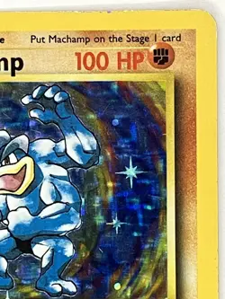 Machamp MP 8/102 Base Set Holo Unlimited Pokemon TCG Rare - Image 3