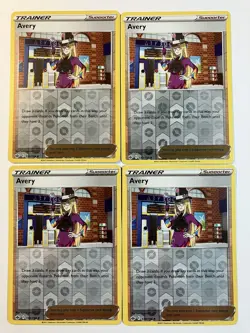 Avery Playset 130/198 4X Chilling Reign Pokemon TCG - Image 1