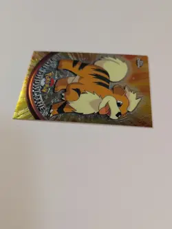 Growlithe #58 Topps Chrome - 2000 TV Animation Pokemon Card LP - Image 5