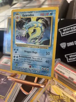 Pokemon TCG Gyarados Base Set 6/102 Holo 1999-2000 Wizards Base Set Copyright... - Image 3