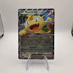 2026 Pokemon Meowth ex 062/088 ME03 Perfect Order Holo EN English - Image 1