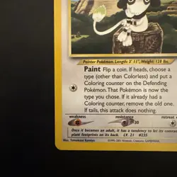 Pokemon Vintage Smeargle 32/53 Wotc Promo - Image 5