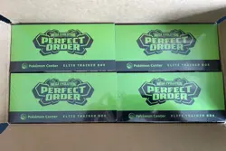 4x Pokemon Perfect Order Pokemon Center ETB Resealed CASE 📦 | Sealed ETBs - Image 1