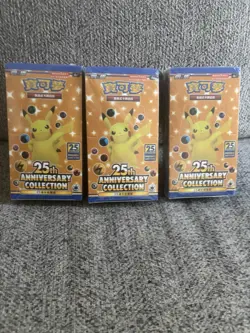 Pokemon 25th Anniversary Collection Chinese Booster 3 Sealed Boxes - Image 2