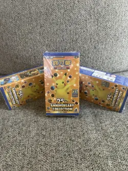 Pokemon 25th Anniversary Collection Chinese Booster 3 Sealed Boxes - Image 3