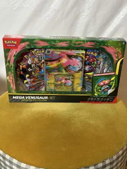 Pokemon TCG Mega Evolution Mega Venusaur EX Premium Collection Box Sealed - Image 2
