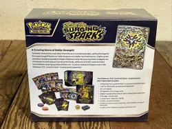 POKEMON SURGING SPARKS ETB SCARLET & VIOLET 9-PACKS FACTORY SEALED - Image 5