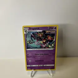 Pokemon Dragapult 130/264 Swsh08: Fusion Strike Cosmo Holo Rare - Image 1
