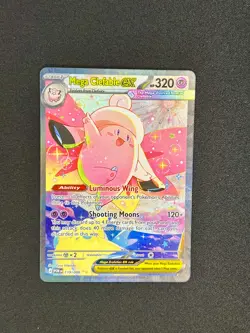Mega Clefable ex 119/088 SIR Holo Full Art Pokemon Perfect Order NM - Image 1