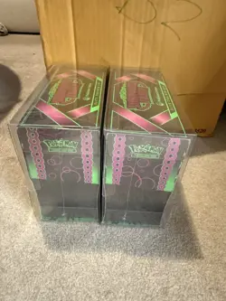 Pokemon TCG: Shrouded Fable Pokemon Center Elite Trainer Box ETB Sealed x2 - Image 4