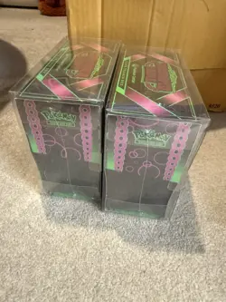 Pokemon TCG: Shrouded Fable Pokemon Center Elite Trainer Box ETB Sealed x2 - Image 5