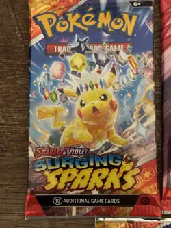 Pokemon TCG Pack Sealed Booster Scarlet Violet Surging Sparks Destined Rivals 5… - Image 4