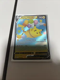 Pokemon TCG Flying Pikachu V Celebrations 006/025 2022 World Championships - Image 1