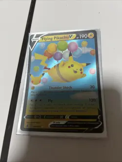 Pokemon TCG Flying Pikachu V Celebrations 006/025 2022 World Championships - Image 2