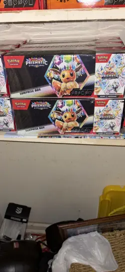 Pokemon TCG Prismatic Evolutions Surprise Box - Image 1