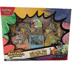Pokemon TCG Ascended Heroes First Partners Deluxe Pin Collection Sealed In Hand - Image 1