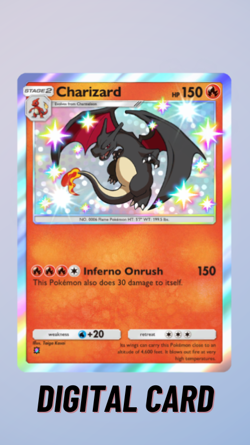 Charizard Shiny Crimson Blaze Pokemon TCG Pocket 1 Star ⭐ (English) - Image 1