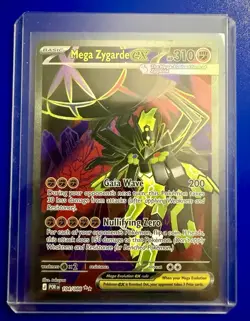 Pokemon Mega Zygarde ex 104/088 Me03: Perfect Order Ultra Rare Holo - Image 1